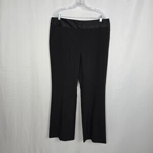 Attention Slacks Pants Women's 16 Black Boot Stretch NWT